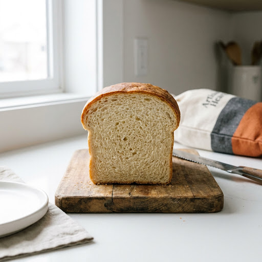Everyday Sandwich Loaf — even structured crumb